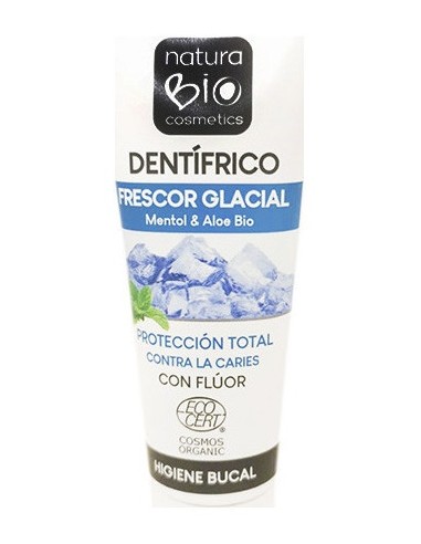 Dentifrico Frescor Glacial Con Fluor Aloe Mentol