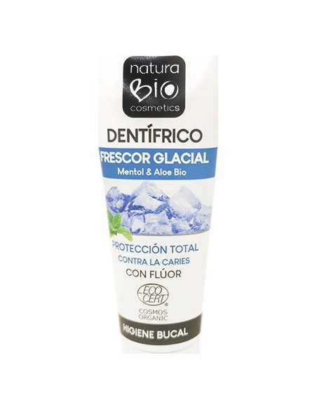 Dentifrico Frescor Glacial Con Fluor Aloe Mentol