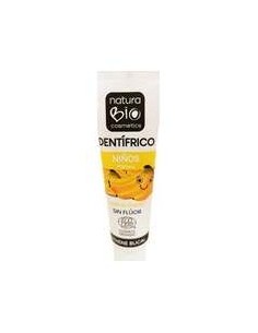 Naturabio Cosmetics Dentífrico Niños Plátano Sin Fluor 50Ml