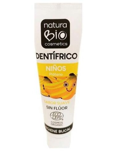 Naturabio Cosmetics Dentífrico Niños Plátano...