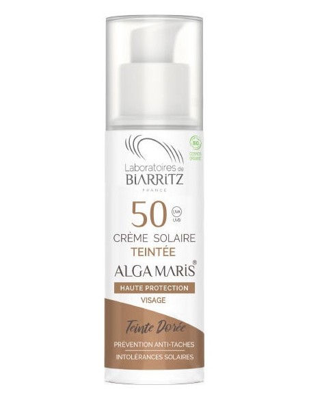 Laboratoires De Biarritz Crema Facial Color Dorado Spf50 50Ml