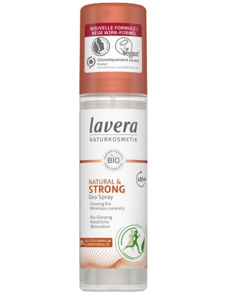 Lavera Desodorante Spray 48H + Strong & Natural 75Ml