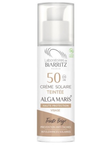 Crema Facial Color Beige Spf50 50 Ml