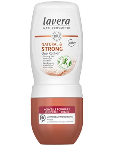 Lavera Desodorante Roll-On 48H + Strong & Natural 50Ml