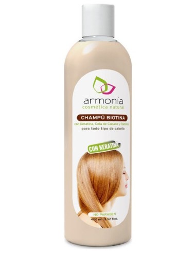 Armonia Champu Biotina Con Keratina 400Ml