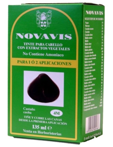 Novavis Tinte Castaño Caoba 4M 135Ml