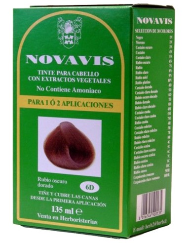 Novavis Rubio Oscuro Dorado 135Ml