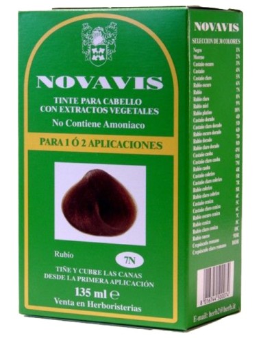 Novavis Tinte Rubio 7N 135Ml