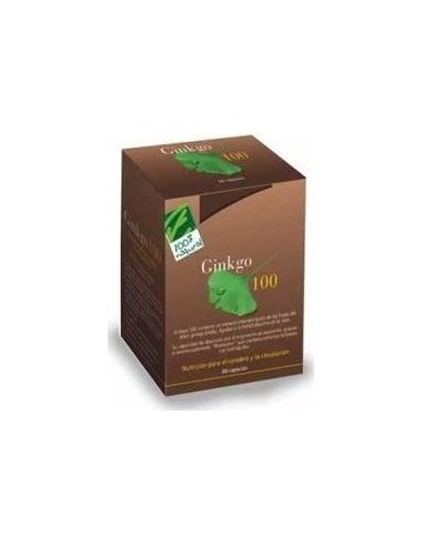 100% Natural Ginkgo 60Cáps