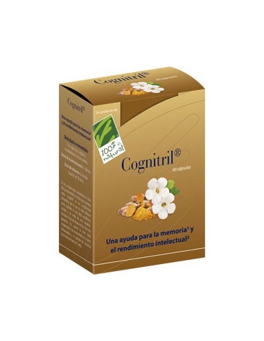 100% Natural Cognitril 60 Cápsulas