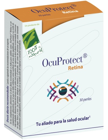 100% Natural Ocuprotect Retina 30Caps