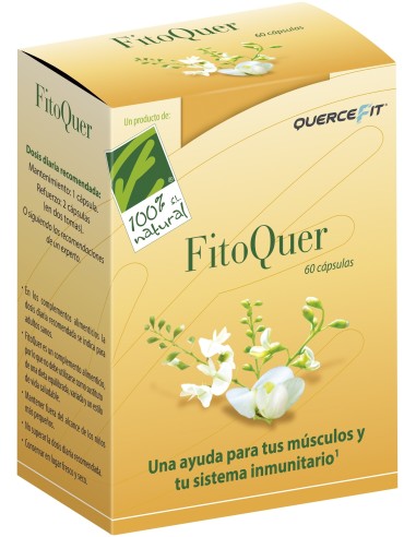 100% Natural Fitoquer 60Caps