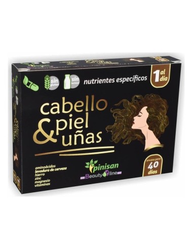 Pinisan Cabello, Piel Y Uñas 40Cáps