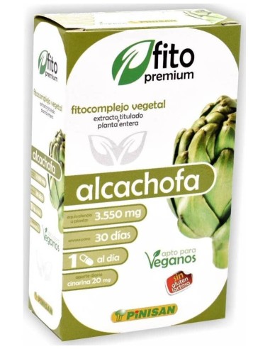 Fito Premium - Alcachofa - Pinisan - 30 Cápsulas