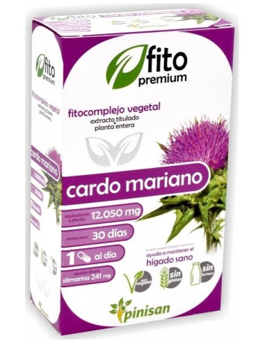 Fito Premium - Cardo Mariano - Pinisan - 30 Cápsulas