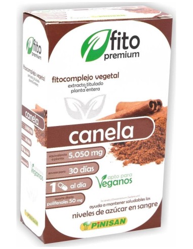 Fito Premium - Canela - Pinisan - 30 Cápsulas