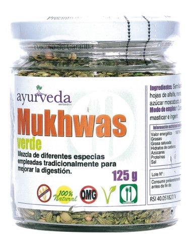 Ayurveda Mukhwas Verde 125G