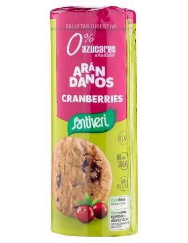 Santiveri   Galletas Digestive Arandanos 190G