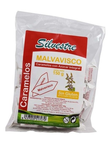 Silvestre Caramelo Malvavisco S/Glu 150G