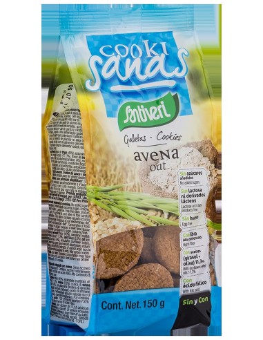 Santiveri   Galletas Cookisanas Avena 150G