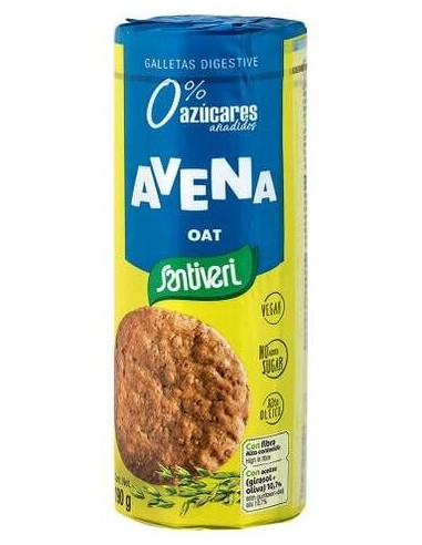 Santiveri   Galletas Digestive Avena 190G