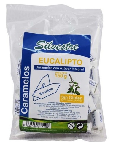 Silvestre Caramelo Eucalipto S/Glu 150G