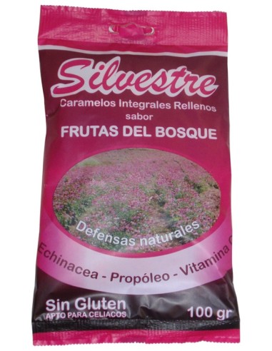 Silvestre Caramelo Frutas Bosque 100G