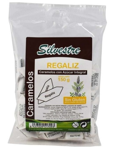 Silvestre Caramelos De Regaliz 150G