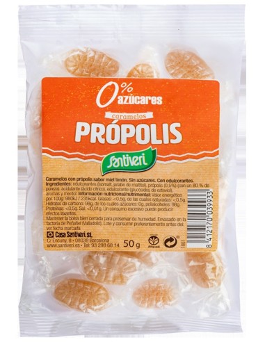 Santiveri Caramelos Propolis Sin Azucar 50G