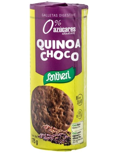 Santiveri Galletas Digestive Quinoa Choco 175G