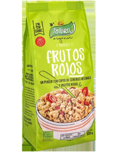 Santiveri Muesli Crunchy Frutos Rojos Bio 325Gr