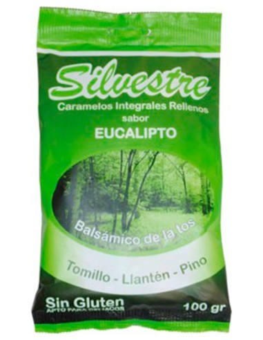 Silvestre Caramelos Eucalipto Rellenos 100G Silve