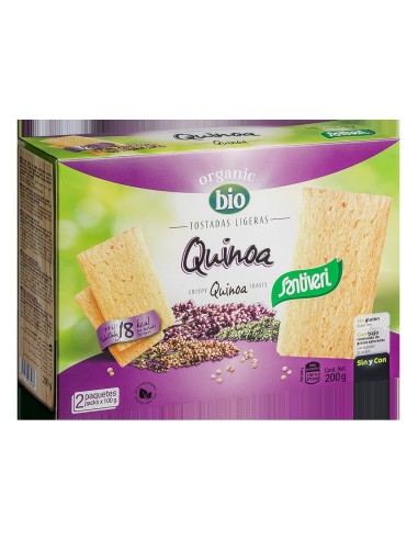 Tostadas Ligeras Quinoa Bio 2P -N-