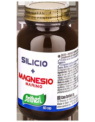 Santiveri Silicio Mag Nesio Marino 60 Caps