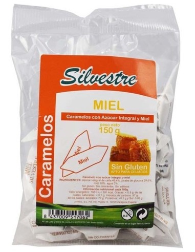 Jahisil Caramelo Integal Miel 150G Silvestre