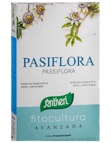 Santiveri Plantas Fit Caps.Pasiflora