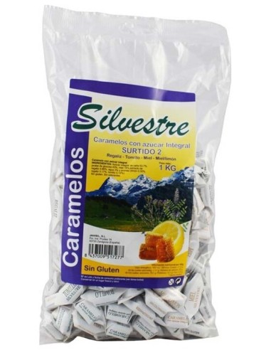 Jahisil Caramelo Surtido 2 S/Az 1Kg Silvestre