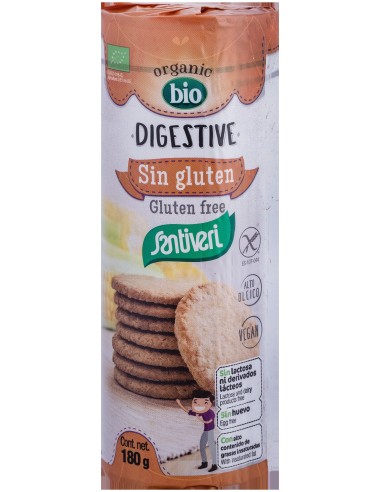 Santiveri Galletas Digestive Sin Gluten Bio 180G