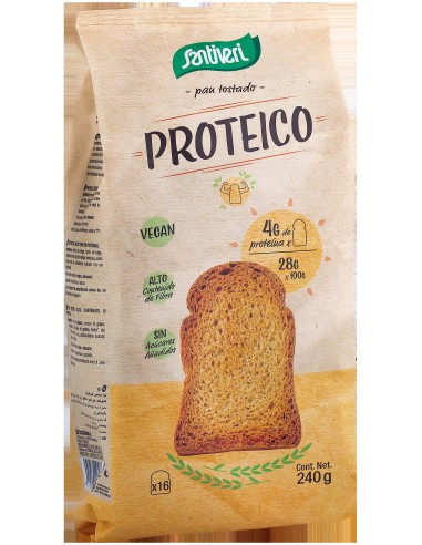 Pan Tostado Proteico 240 G