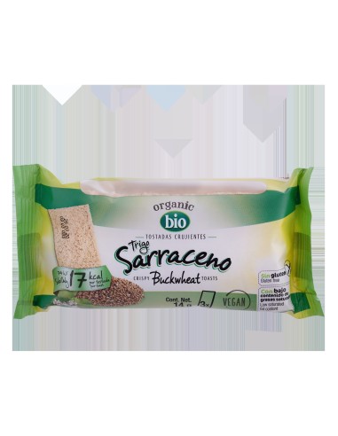 Santiveri Tostadas Ligeras Trigo Sarraceno Bio 15G