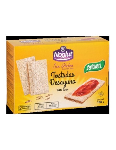 Santiveri Noglut Tostadas Desayuno 2X80G