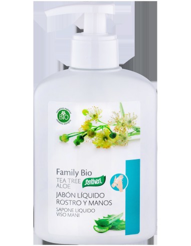 Santiveri Jabon Líquido Manos Y Cara Tea Tree 250Ml