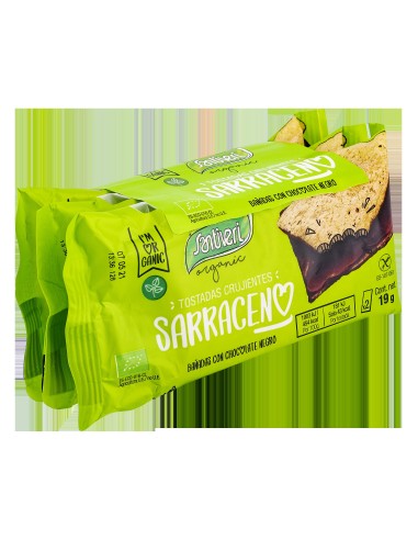 Tostadas Sarraceno Bio Choco Negro 3X2