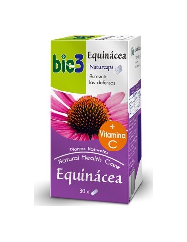 Bie3 Equinacea + Vit C Natur Caps  80 Caps