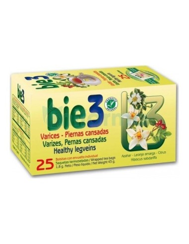 Bio3 Varices Y Piernas Cansadas 25 Bolsitas