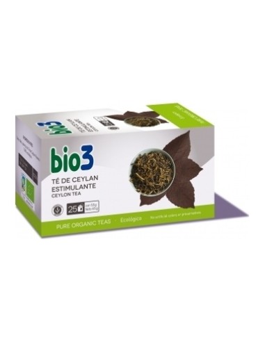 Bio3 Té Ceylan Ecológico 25Uds