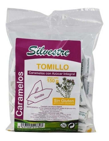 Silvestre Caramelo Tomillo S/Glu 150G