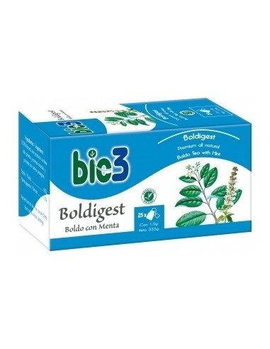 Bio3 Boldigest Boldo Con Menta 25 Filtros