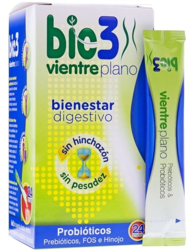 Bio3 Vientre Plano Bienestar Digestivo 24Uds