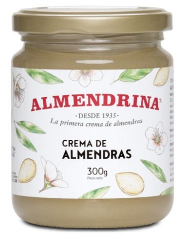 Almendrina Crema De Almendras Tarro Cristal 300  G